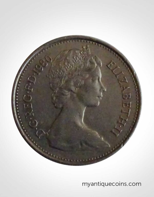 United Kindom Five Pence Coin