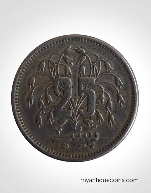 Pakistan 25 paise Coin 1980