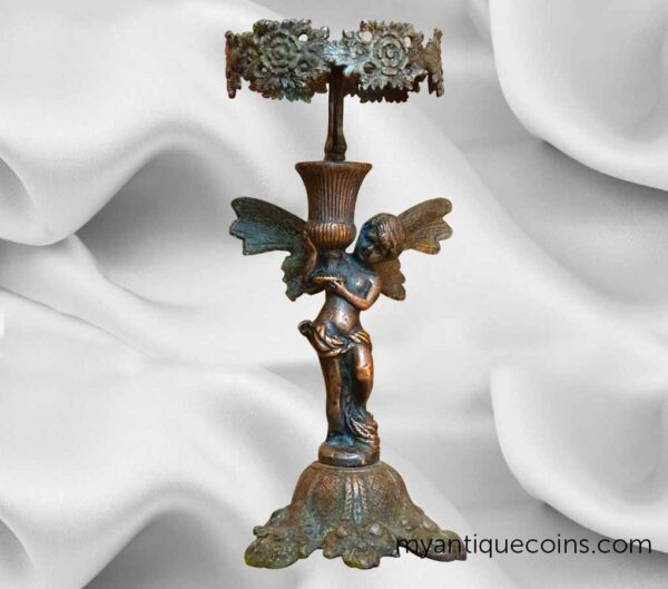 Antique Metallic Angel Idol