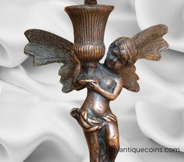 Antique Metallic Angel Idol