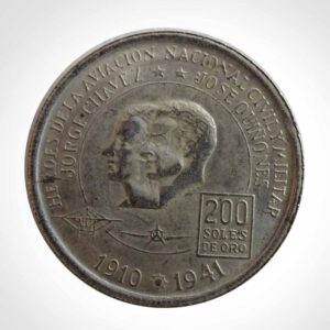 Silver Coin of Peru 1975