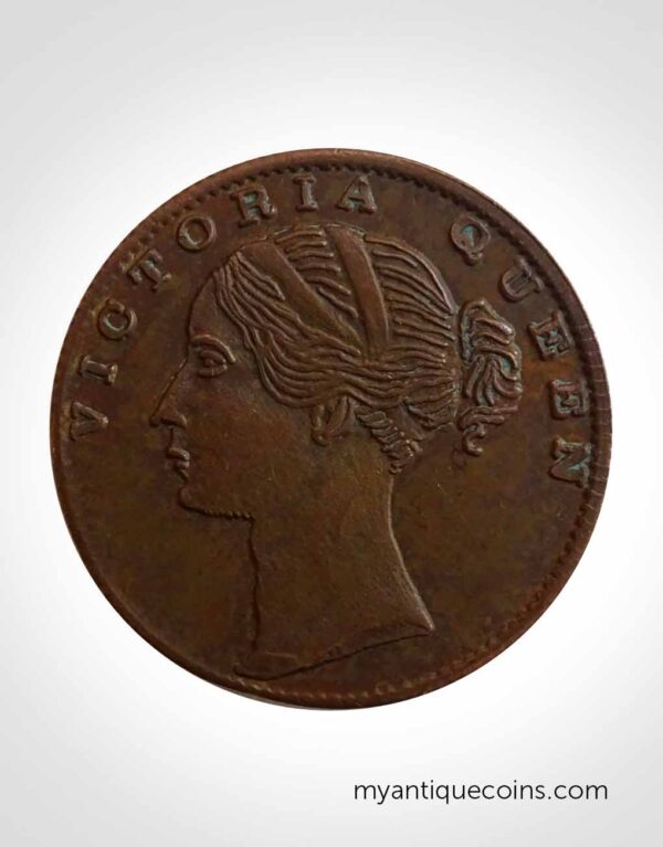 One Rs Coin Victoria Queen 1840