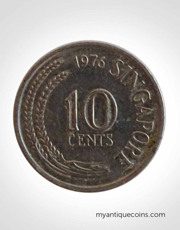 10 Cent of Singapore 1976